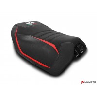 LUIMOTO CAFE GREZZO Rider Seat Cover for DUCATI MULTISTRADA V4 (2021+) LUIMOTO CAFE GREZZO Rider Seat Cover for DUCATI MULTISTRADA V4 (2021+)